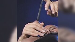 NaughtyDave - Metal Dildo Masturbation Session with Old Man