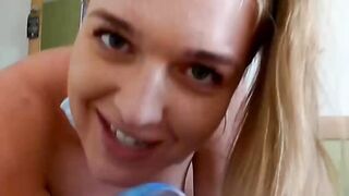 Brunette Babe Sucks And Rides A Hard Dick In Cowgirl Position - Must See!