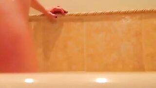 Hot Blonde Babe Shower Time - French MILF Fucks Her Neighbor