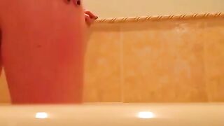 Hot Blonde Babe Shower Time - French MILF Fucks Her Neighbor