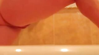 Hot Blonde Babe Shower Time - French MILF Fucks Her Neighbor
