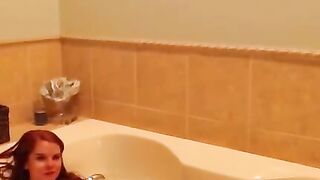 Hot Blonde Babe Shower Time - French MILF Fucks Her Neighbor