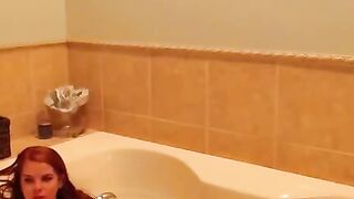Hot Blonde Babe Shower Time - French MILF Fucks Her Neighbor