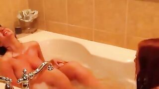 Hot Blonde Babe Shower Time - French MILF Fucks Her Neighbor