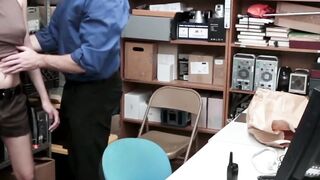 Scarlett-Bloom's Office Adventure - Naughty Secretary Riding A Big Dick & Swallowing His Load