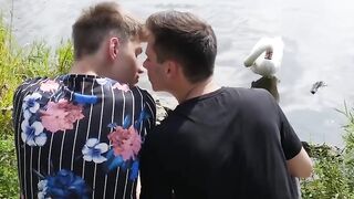 Two Twinks' First Time Together - Anal Exploration With Hot Sex