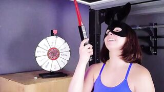 Dominatrix BDSM Sessions - Fetish Bondage Blowjob with Anal Play