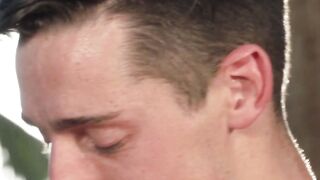 Muscular GAYS - Intense Anal Threesome with Older Man