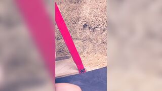 Elle's Leather Mask And Rough Fuck - French MILF Fucked Hard By Stranger