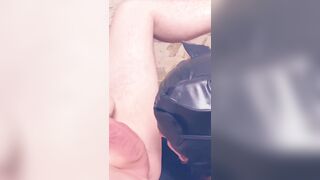 Elle's Leather Mask And Rough Fuck - French MILF Fucked Hard By Stranger