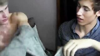 Studying Gets Interrupted - Hot Twinks Fuck Hard In Classroom
