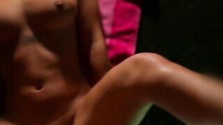 Elle's Pussy Filled With Hot Sperm - French MILF Gives Blowjob & Rides Hard Dick