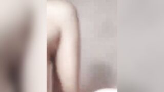 Mature Amateur Granny Dildoing in Bathtub - OldNannysGrandma