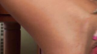 Euro Beauty Blondie Masturbates With Dildo - Solo Female Orgasm