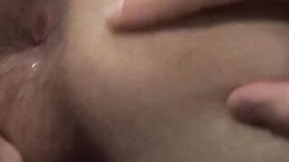 Hardcore Anal Threesome with Huge Dick - Amateur Couple Fucked by Step-Brother