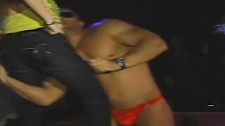 Bachelor Party Gone Wild! Stripper Pole Action & Group Blowjob Orgy