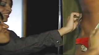 Bachelor Party Gone Wild! Stripper Pole Action & Group Blowjob Orgy