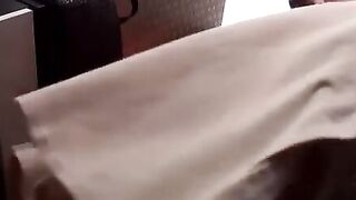Sweet 18yo girl gets horny having hot body massage