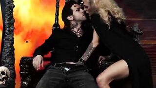 Hot Demonic Babe & Boyfriend - Passionate Lovemaking Session With Intense Orgasm