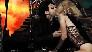 Hot Demonic Babe & Boyfriend - Passionate Lovemaking Session With Intense Orgasm