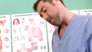 Hunk Doctor Rims And Anal Fucks His Patient In Exam Room