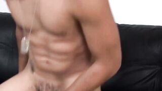 Huge Load Hunk - Solo Army Recruit Masturabtes & Shoots A Monster Dick