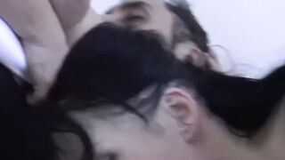 Mature Swingers Share Big Fat Dick in Threesome