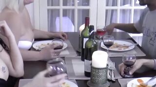 Mature Swingers Share Big Fat Dick in Threesome