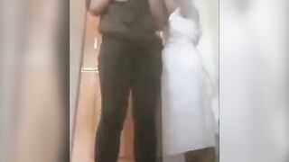 Indian Babe Exposes Herself in Public at Shopping Center