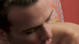 Step-Brothers Double Team Twunk in Hot Brotherly Threesome