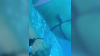 Teenager's Poolside Relaxation Turned into an Erotic Adventure With Moisa Roberts