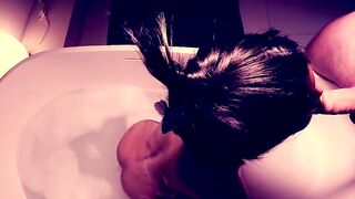 Thick-Assed Trans Girl Sucks And Fingers Her Ass In Home Blow Job