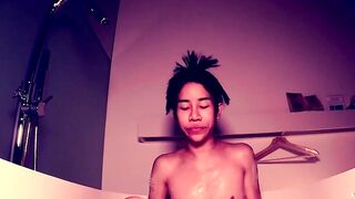 Thick-Assed Trans Girl Sucks And Fingers Her Ass In Home Blow Job