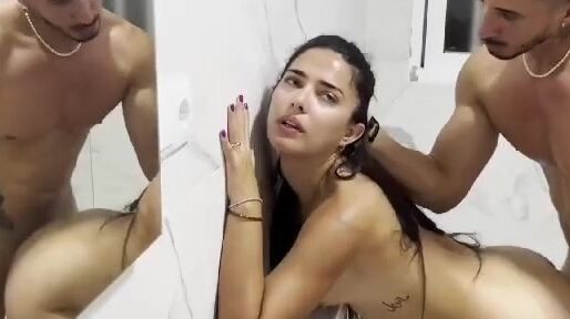 Brazilian Anal Threesome - Big Booties & Asses Fucked Hard