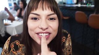 Scarlet-Rose & Dakota-Quinn - Threesome Dining Experience" or "Three's A Charm! Threeway with Scarlett Rose And Dakota Quinnee