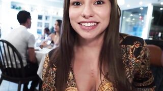 Scarlet-Rose & Dakota-Quinn - Threesome Dining Experience" or "Three's A Charm! Threeway with Scarlett Rose And Dakota Quinnee