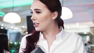 Scarlet-Rose & Dakota-Quinn - Threesome Dining Experience" or "Three's A Charm! Threeway with Scarlett Rose And Dakota Quinnee
