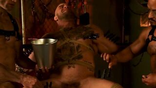 Domination Threesome - David Strong vs Dillion Diaz & Quinn Quarterly