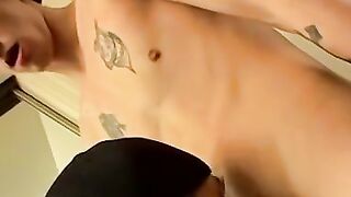 Tatted-Up Hotties Jerking Off For You - POV