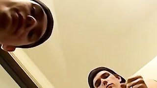 Tatted-Up Hotties Jerking Off For You - POV