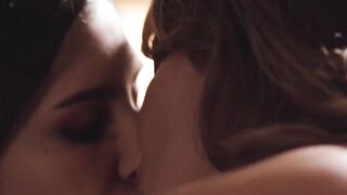 Lesbians Scissor-Fuck Passionately in Intense Kisses - ElexisMonroe & Lovely GI