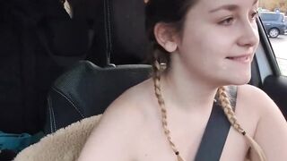 French Teen Sucks Huge Dick in POV