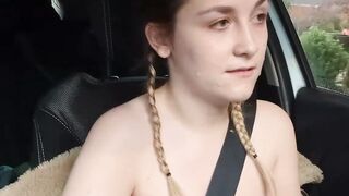 French Teen Sucks Huge Dick in POV