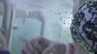 Teens Gone Wild! Poolside Blowjob with Older Man by Young Student