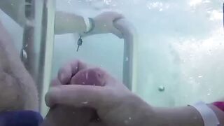 Teens Gone Wild! Poolside Blowjob with Older Man by Young Student