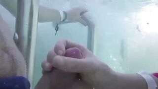 Teens Gone Wild! Poolside Blowjob with Older Man by Young Student