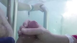 Teens Gone Wild! Poolside Blowjob with Older Man by Young Student