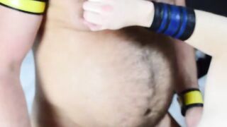 Hairy Bears Raw Fuck Fest - Anal Porn with Bear Daddy & Cub