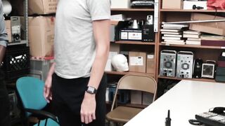 White Pervert Gets Raw Anal Rough Sex With Black Cop