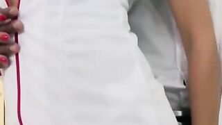 Doctor's Nurse - Deep Throat Blowjob Ride With Roleplay Costume